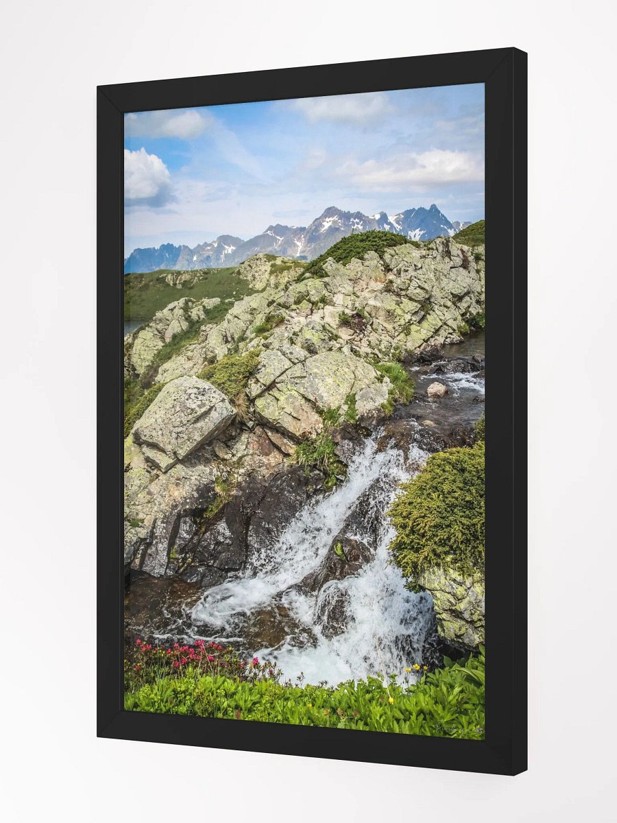 Print Fine Art – Alpes d’Huez – The Black Lake Cascade product image (4)