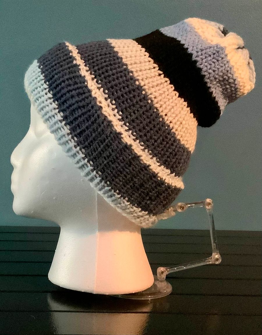 Blue Stripes Hat product image (4)