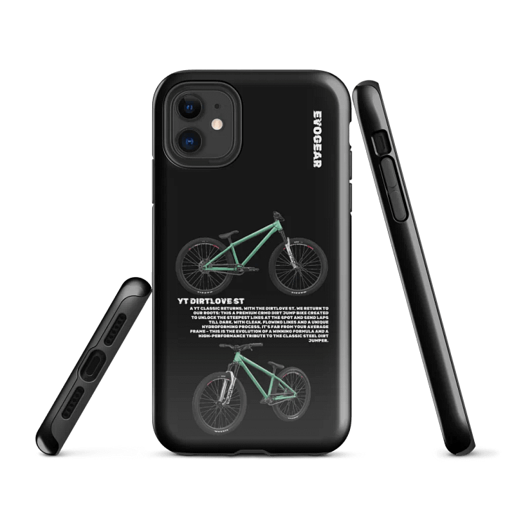 Black DirtLove ST iPhone Case product image (1)