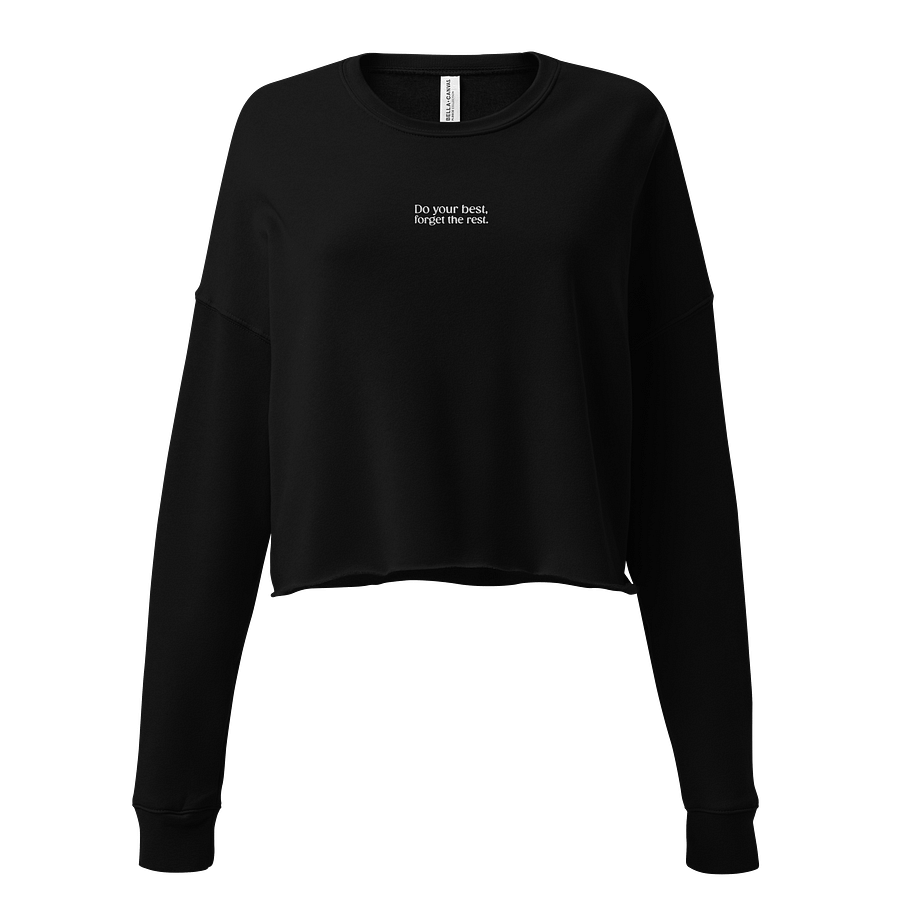Do your best Women's Crop Sweatshirt product image (1)