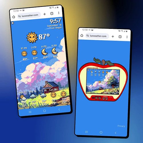 Giving thanks to pixel enjoyers by offering 25% off a year's subscription to my weather site AND 15% off all the products in ...