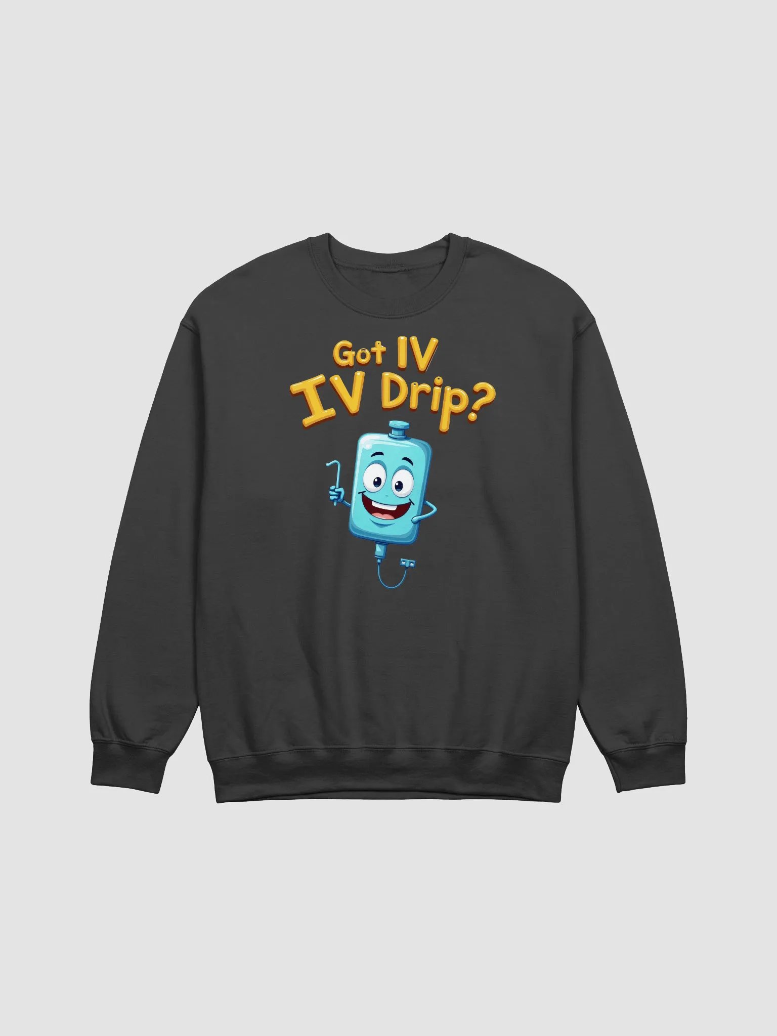 Smiling IV Drip Crewneck Sweatshirt product image (8)