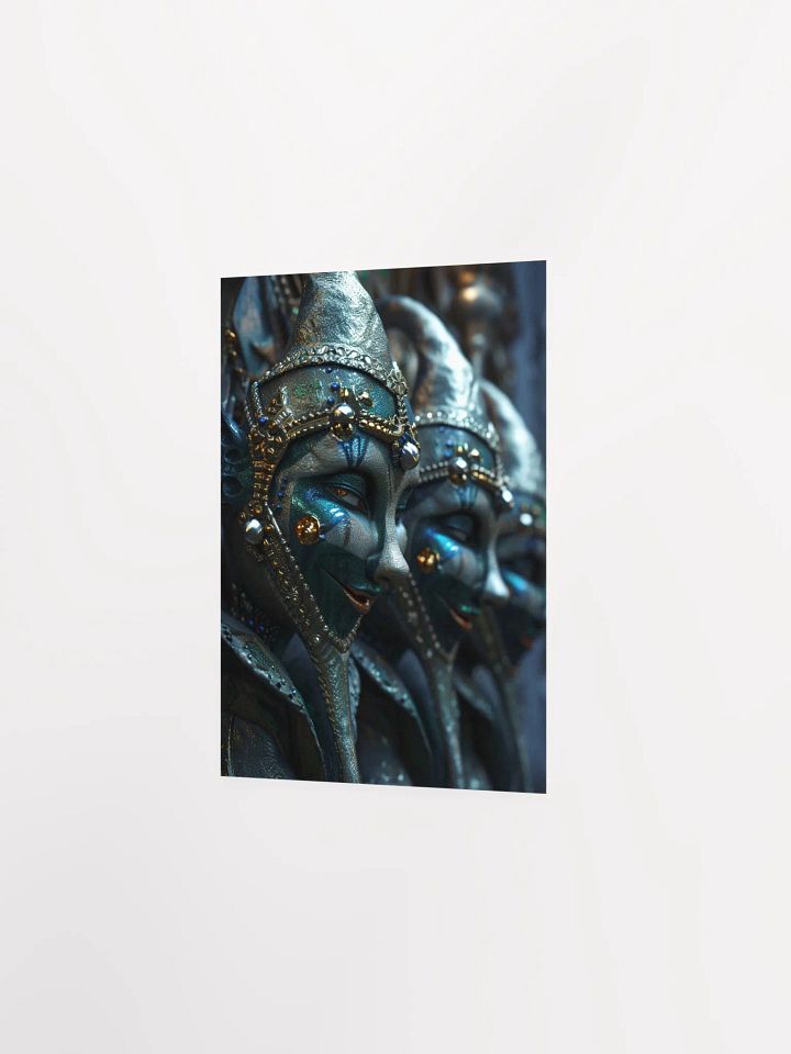 Enigmatic Elegance: Masked Majesty Poster product image (2)