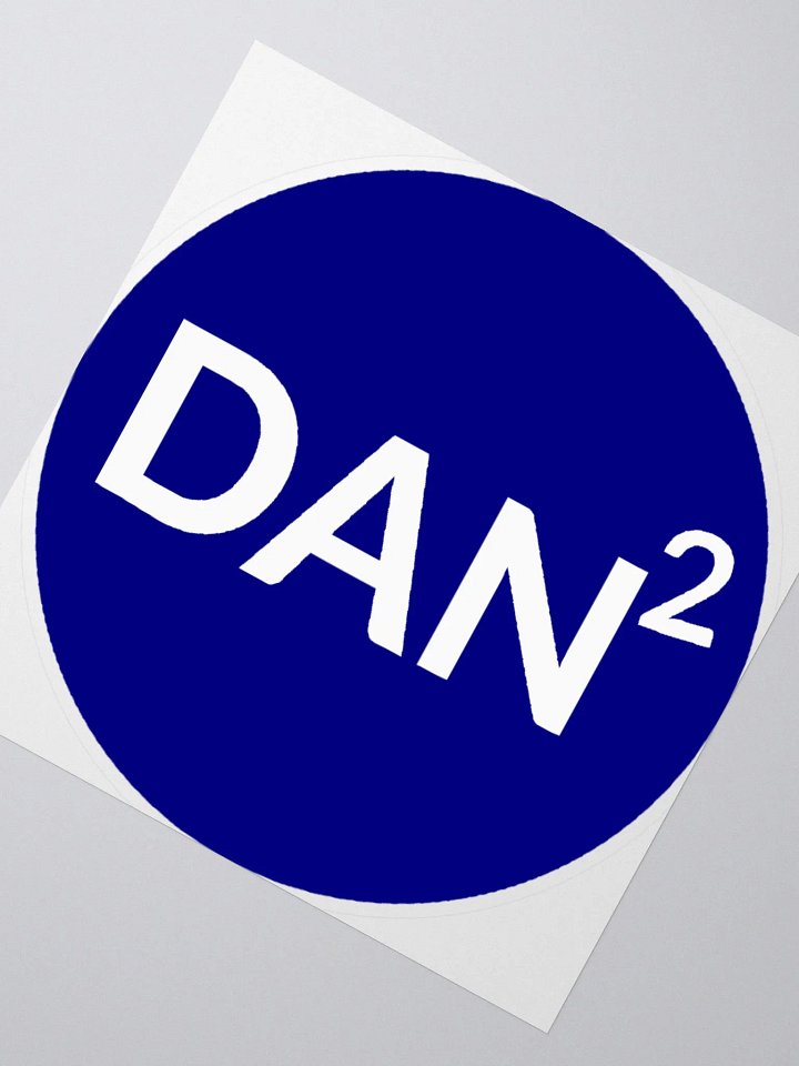 DanSquared Logo Sticker product image (2)