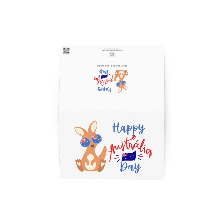 Happy Australia Day Greetings Card, Australia Day Card product image (5)