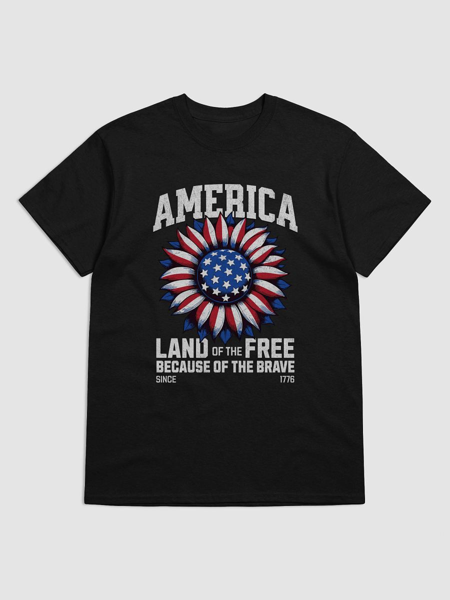 Patriotic Sunflower Tee - Fourth of July product image (3)