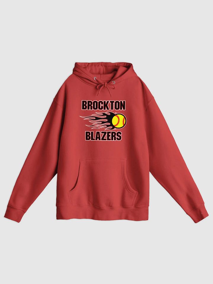 Brockton Blazers Logo Pullover Hoodie - Red product image (1)