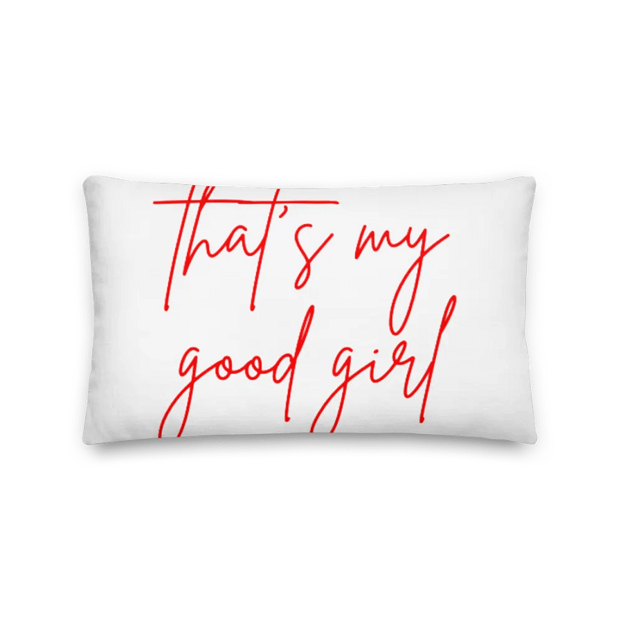Cursive Charm Premium Pillow product image (2)