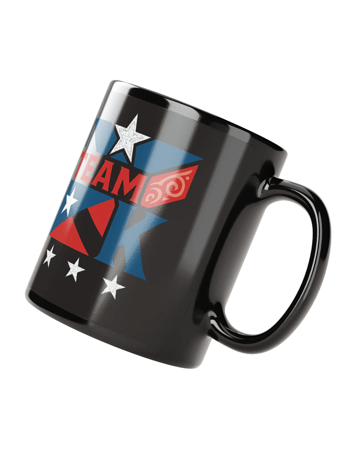 Team K Puerto Rico Black Mug product image (3)