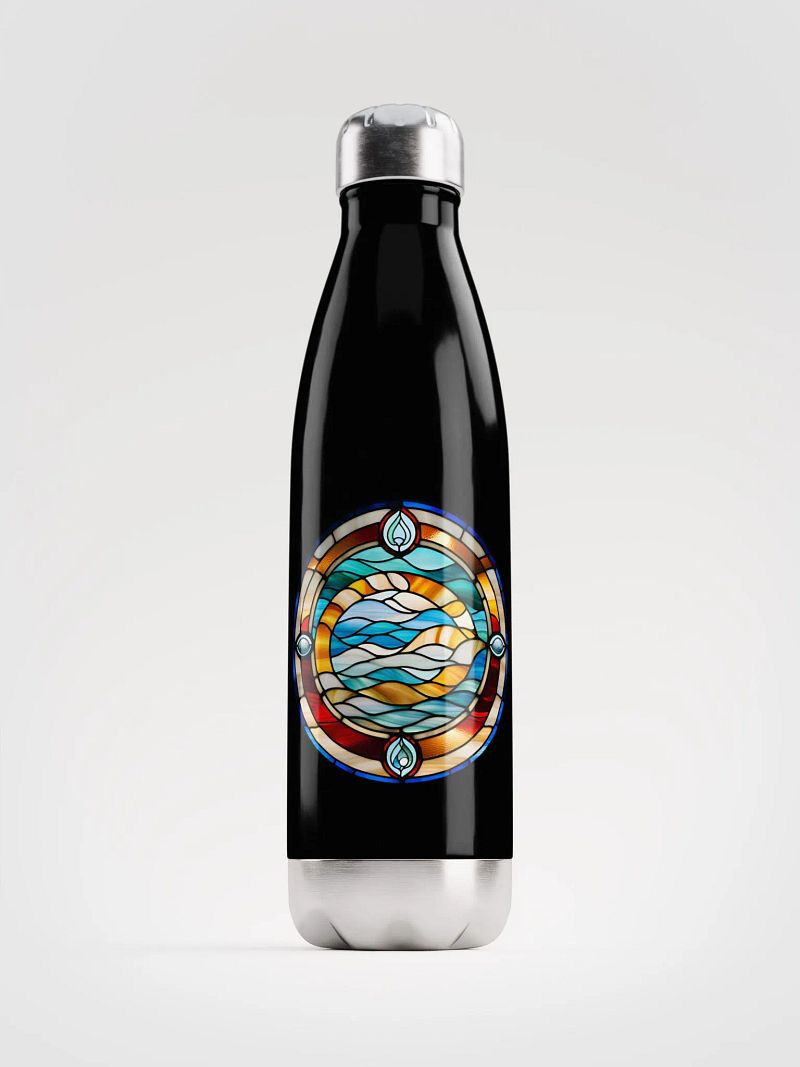 Spiritual Aquarius - Unique Bottle Design - Circle Energy