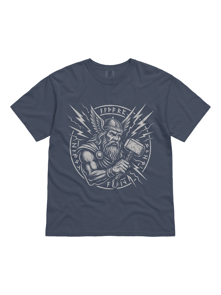 Comfort Colors Garment-Dyed Heavyweight T-Shirt – Thor God of Thunder Viking Print product image (1)