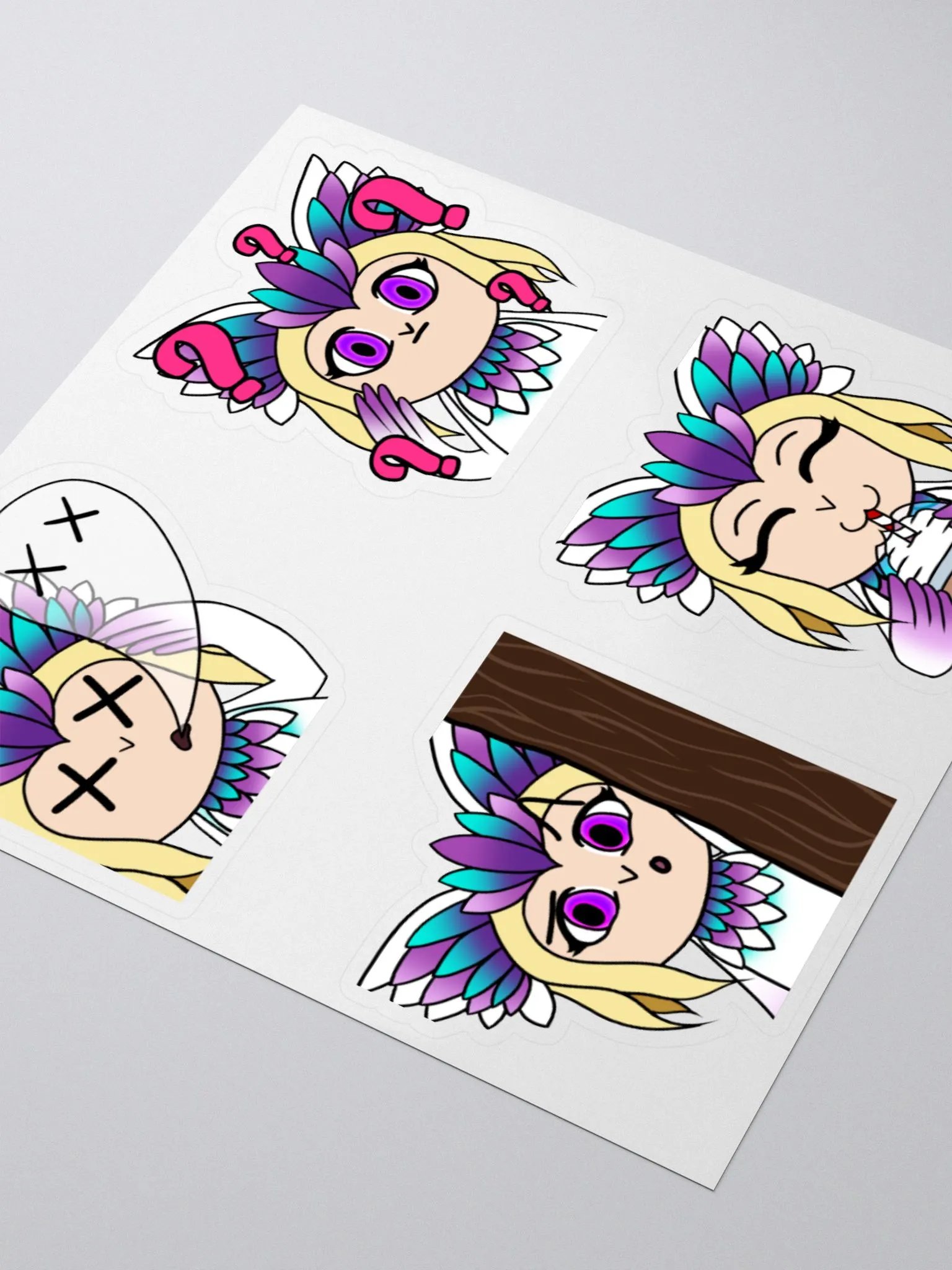 2/4 Emote Stickers product image (3)