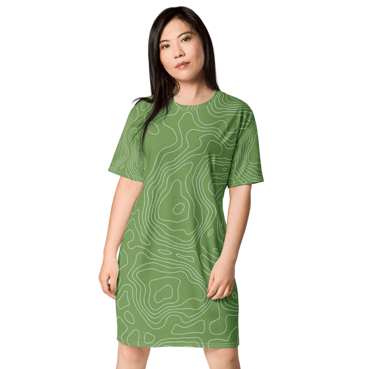 All-Over Print T-Shirt Dress product image (1)