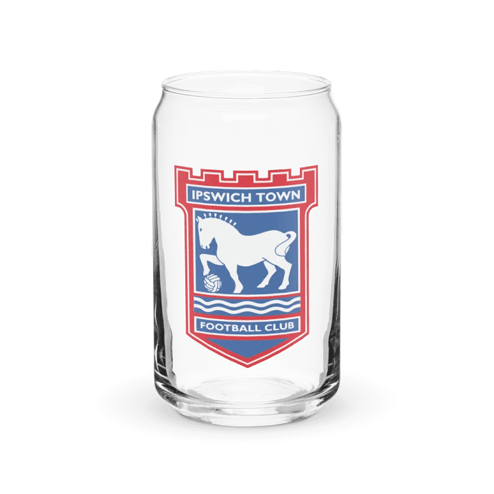 Ipswich Town FC Soccer Team - Can-Shaped Glass product image (1)