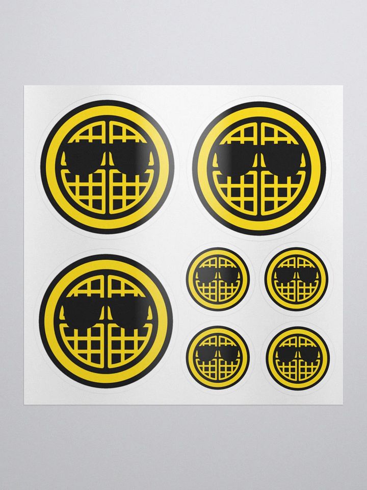 Waffle Logo Stickers product image (1)