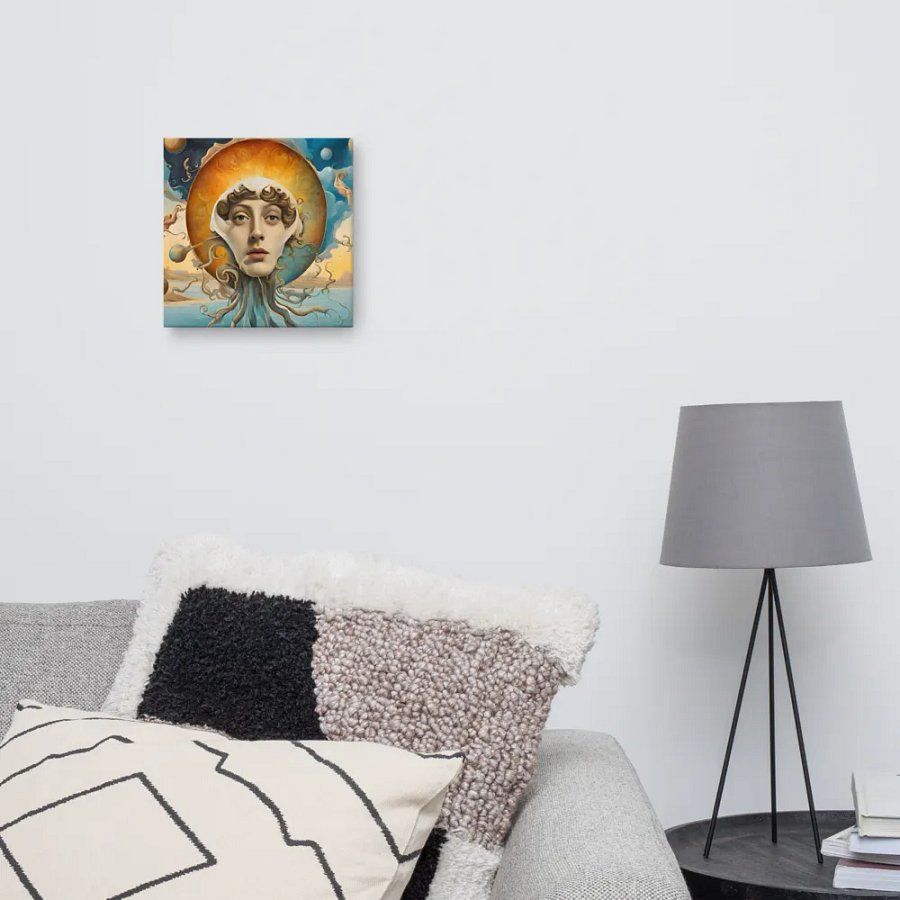 Aquarius - Salvador Dalí Zodiac Decoded: Unveiling Dalí's Surreal Cosmic Delirium product image (15)