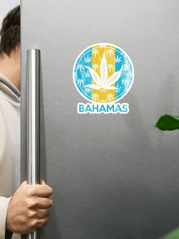 Bahamas Magnet : Weed Marijuana : Rasta product image (1)