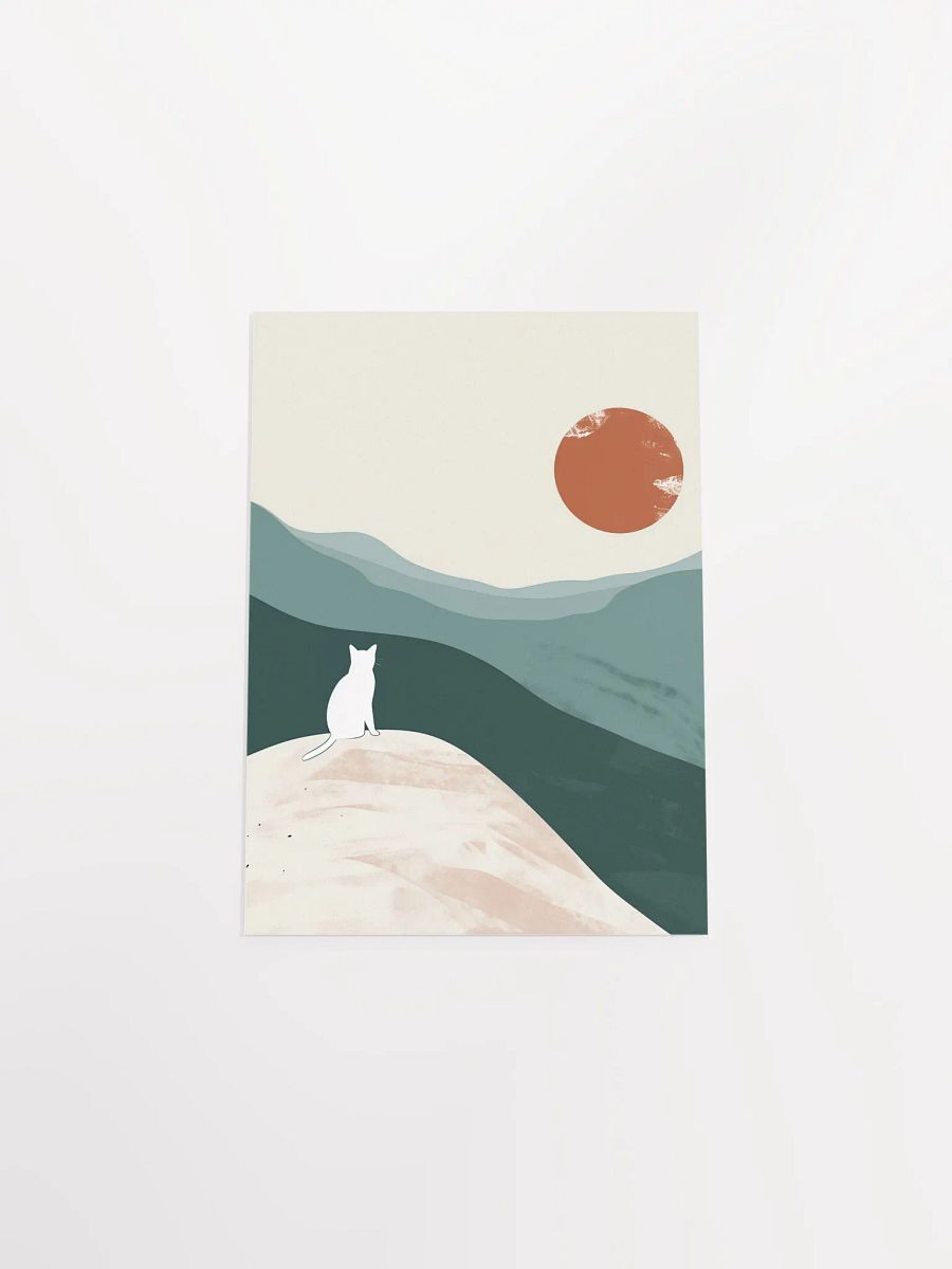 Serenity Cat Enhanced Poster product image (8)