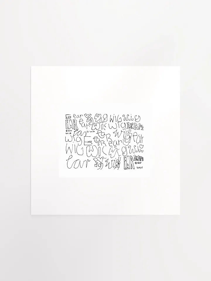 earwig panel card print product image (2)