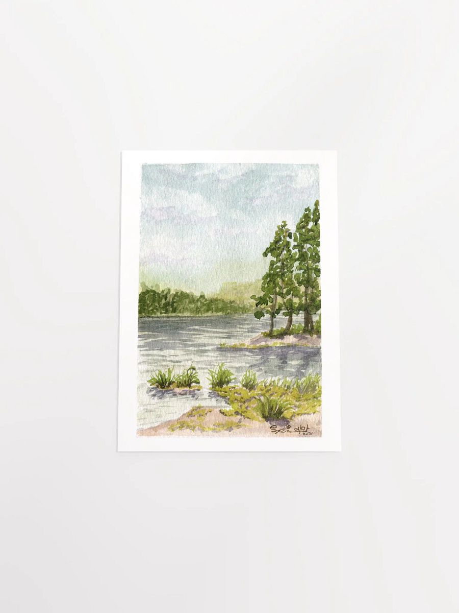 Riverside Vibes Watercolor Print product image (10)
