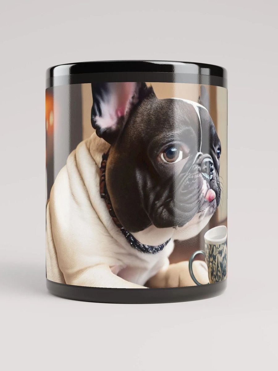 Sleek Black Glossy Mug for Coffee, Tea, or Hot Chocolate (11oz or 15oz) product image (1)
