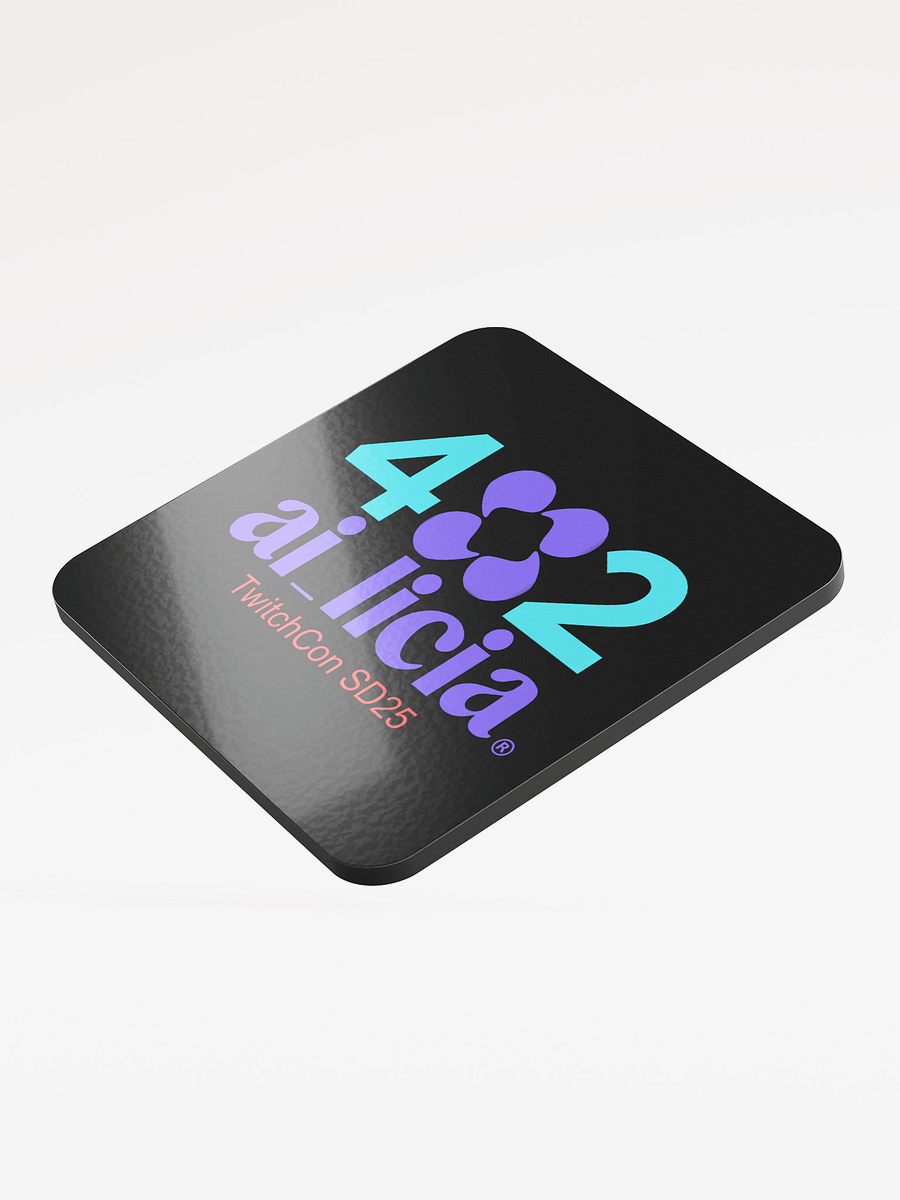 Cork Coaster 402 x ai_licia - TwitchCon SD 2025 Edition product image (3)