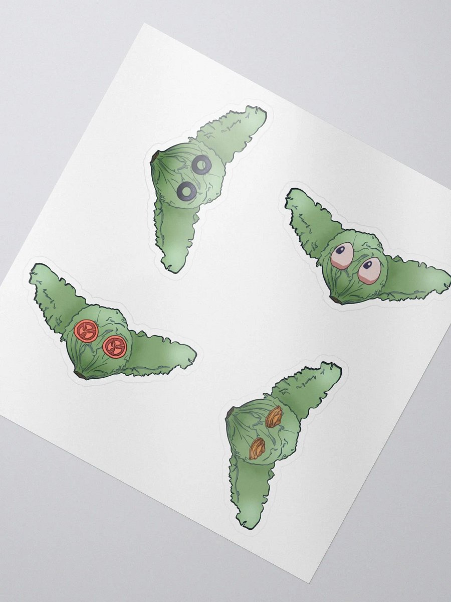 Lettuce Yoda Stickers product image (2)
