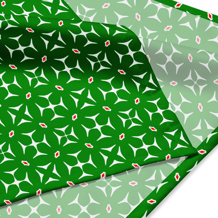 Snowflake Petals - Holiday Bandana Series product image (2)