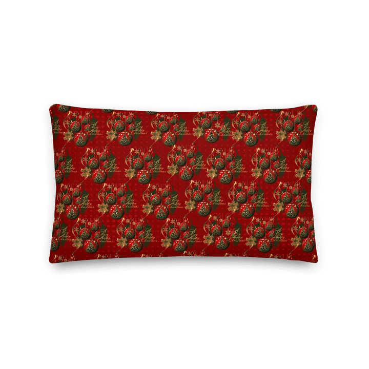Merry Christmas Reds Festive Pillow home decorators moms friends family product image (2)