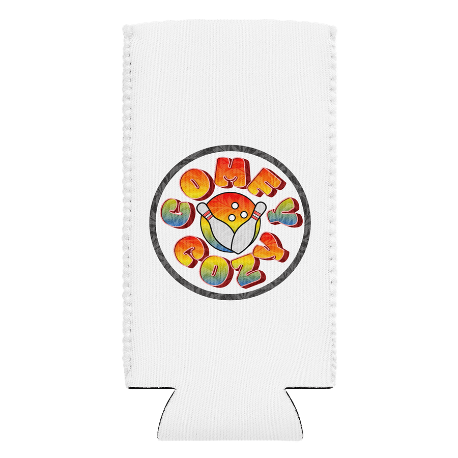 Comfy Cozy Bowling Vibrant Ball Can Cooler product image (1)