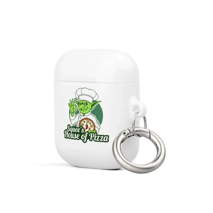 Squee’s House of Pizza Case for AirPods® (White) product image (2)