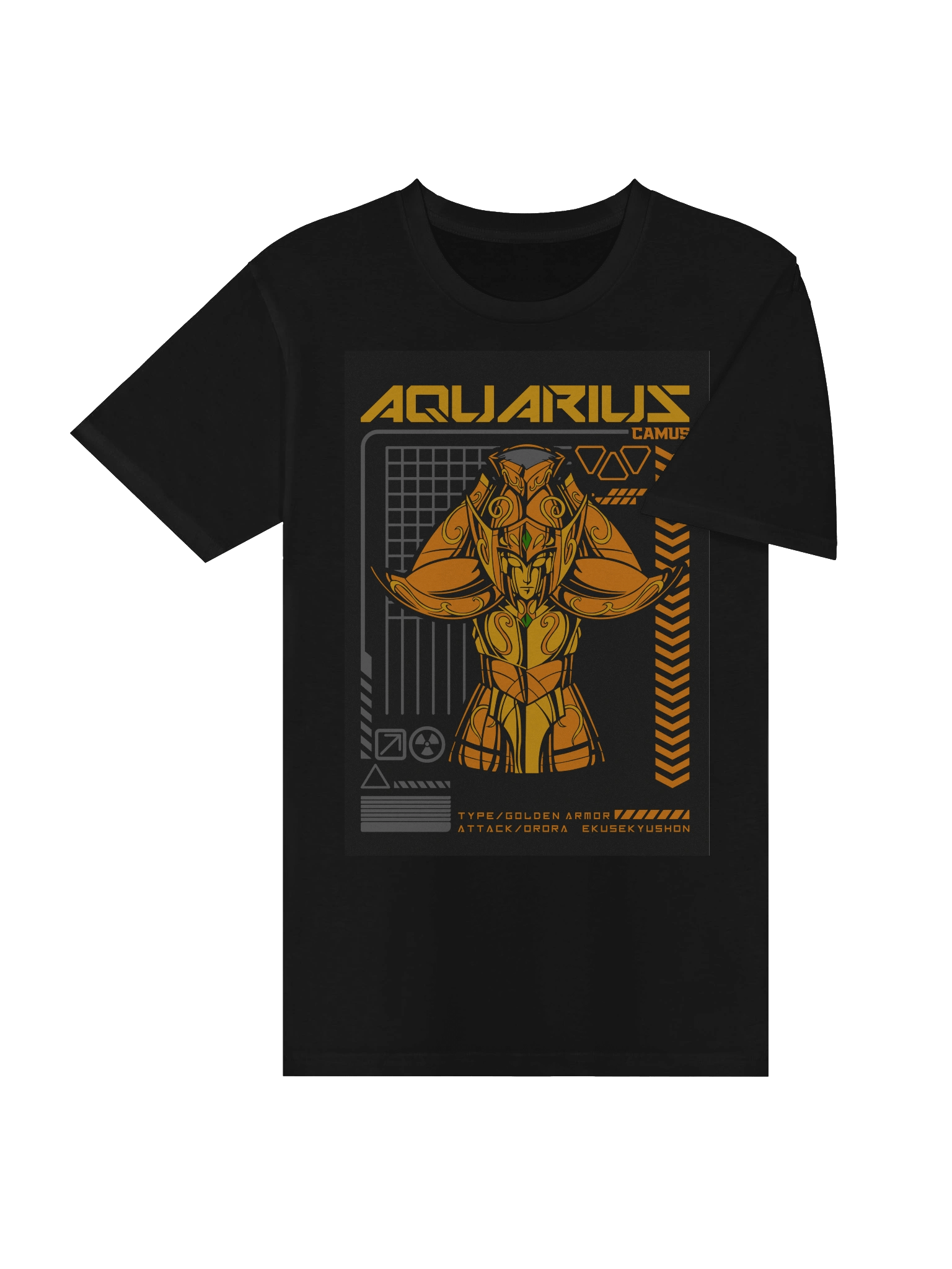 🔱 Aquarius Camus: Golden Execution Tee product image (4)