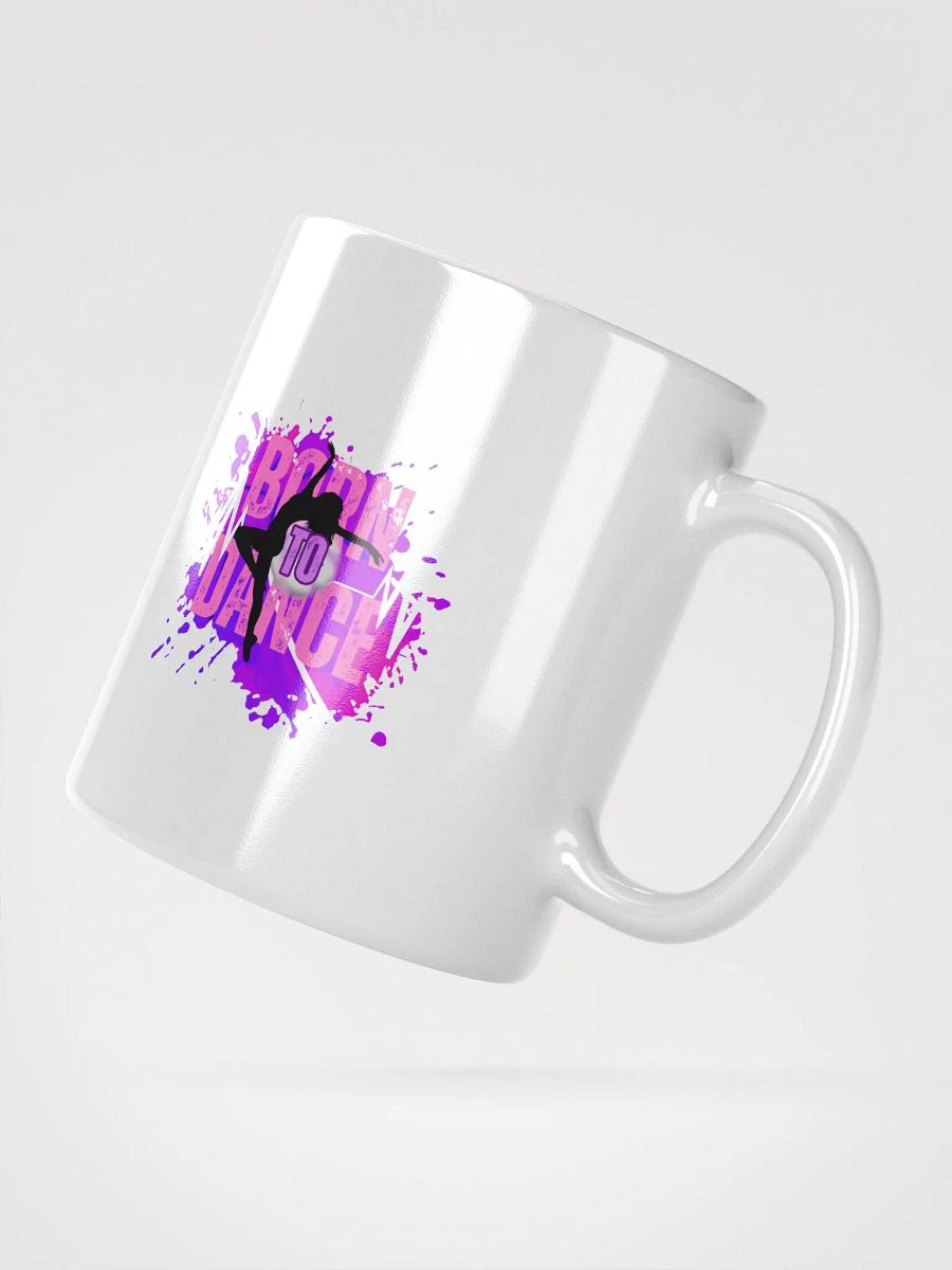 Born to Dance Her Silhouette + Rainbow Create Greatness Mug product image (4)