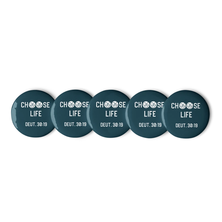 Choose Life Pin Set: Navy product image (1)