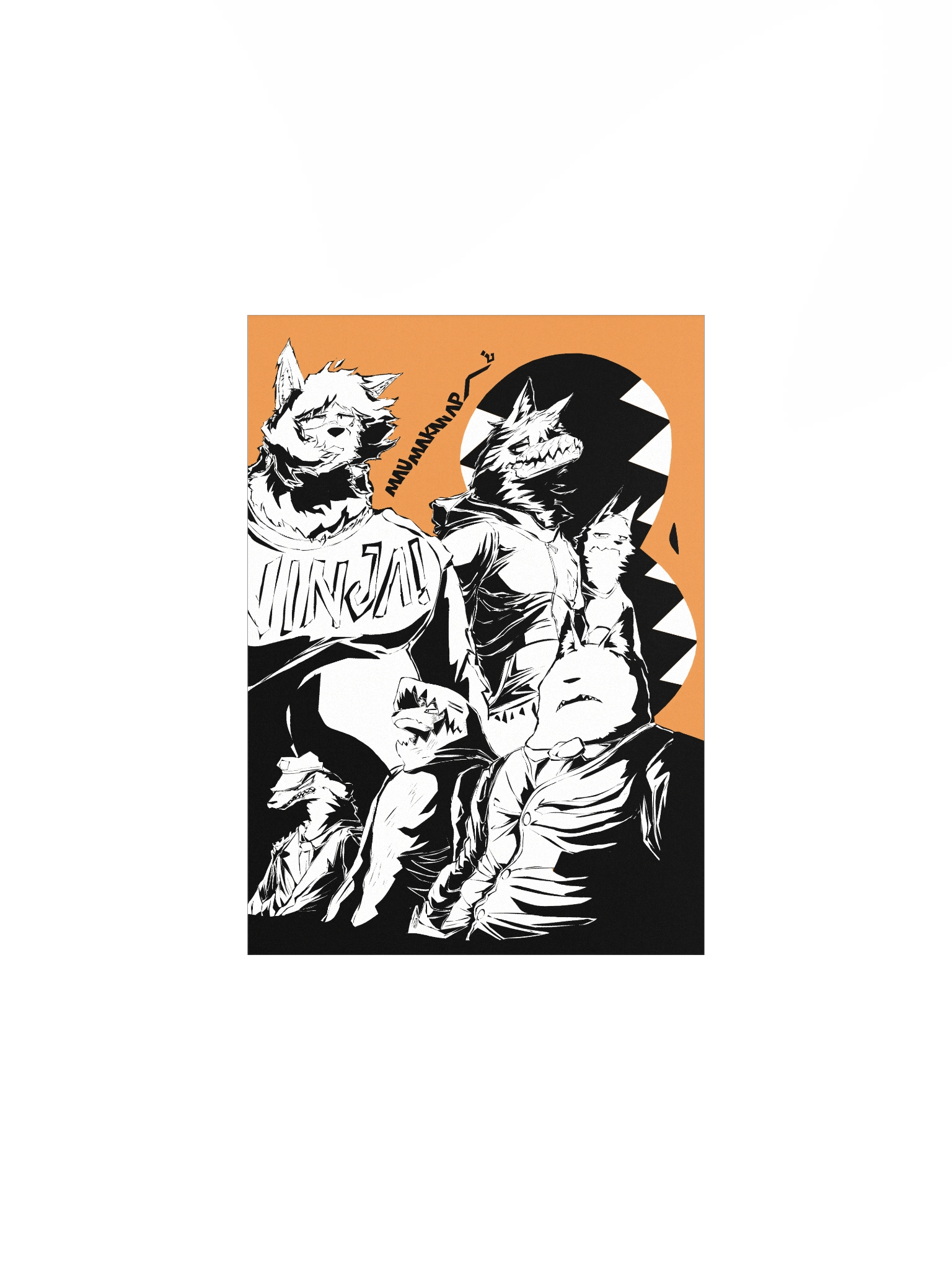 POSTERS | MMA FAN-ART #1 (B&W EDITION) Paper product image (3)