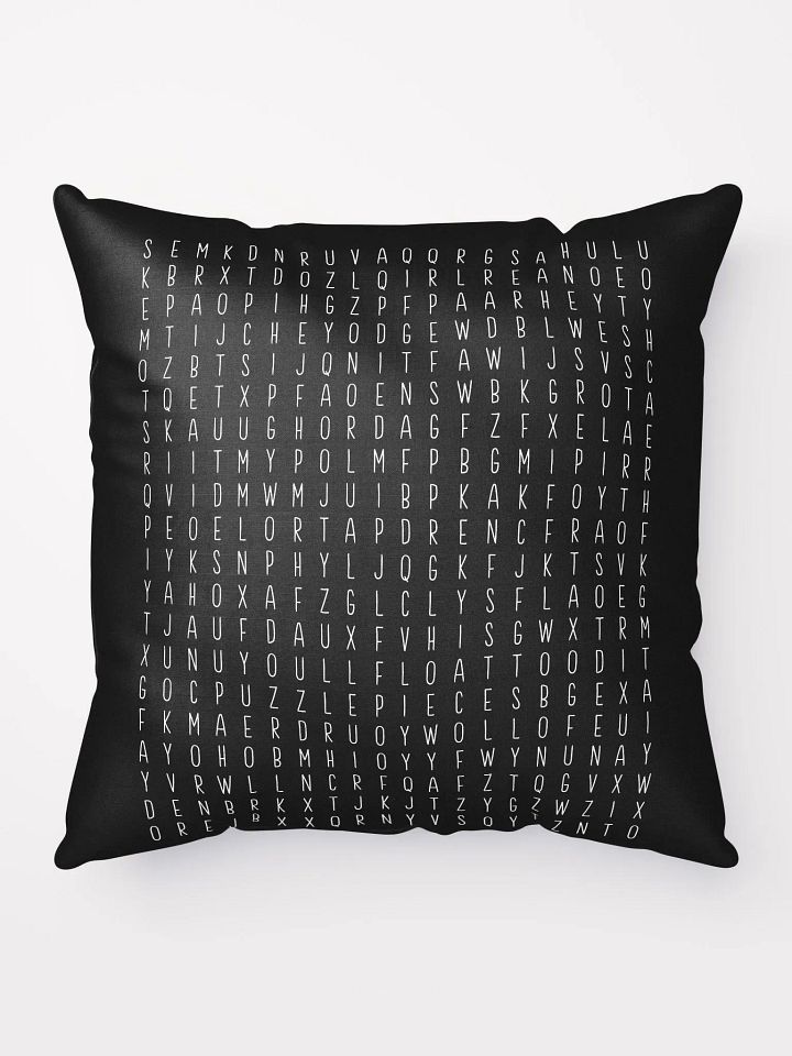 2022 Song Release Word Search Pillow product image (1)