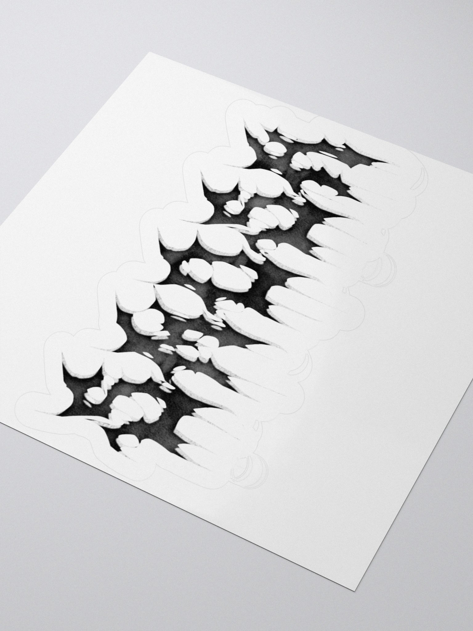 Smosh Black Metal Sticker product image (3)