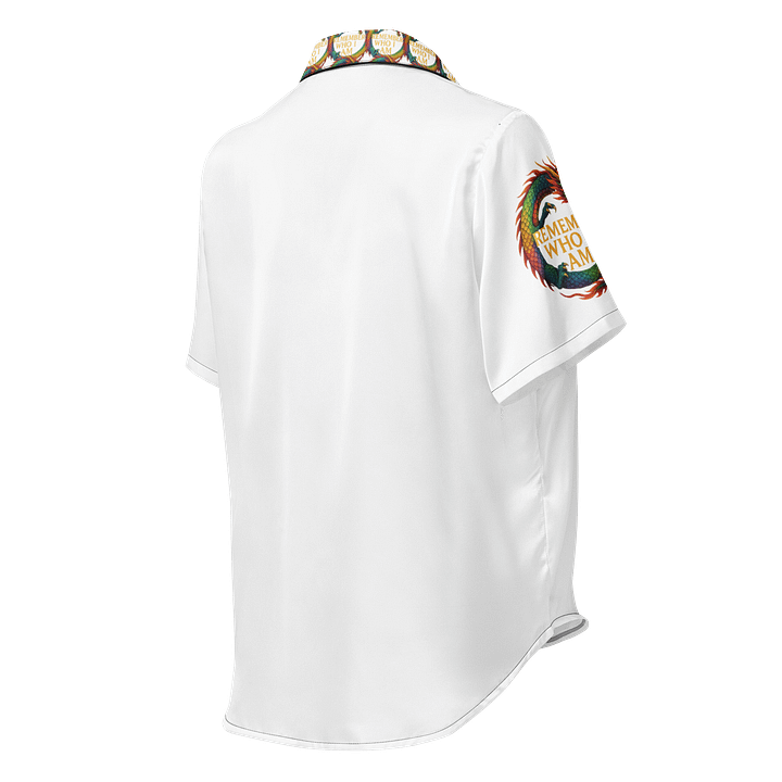 🕊️ Remember Who I Am – Silky Statement Pyjama Shirt Soft to the touch. Loud in meaning. product image (2)