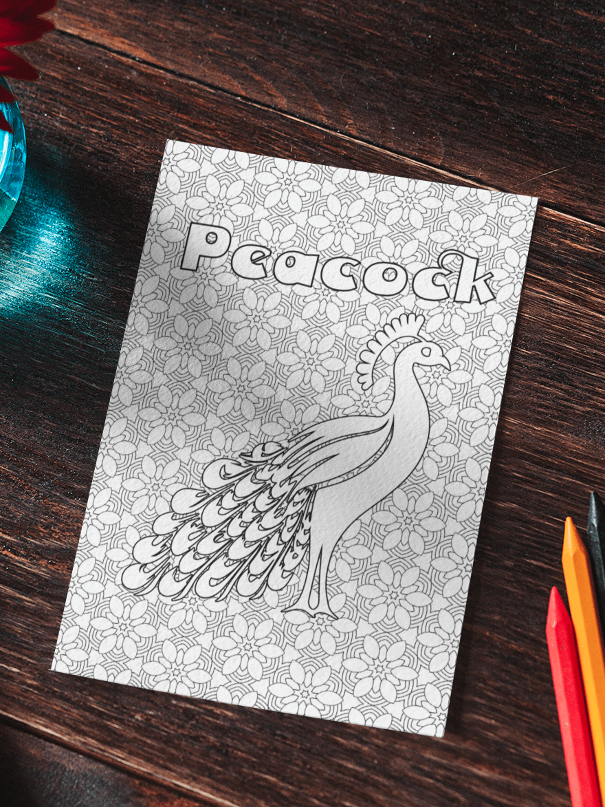 100 Nature & Pattern Coloring Pages PDF (US Letter Size) product image (3)