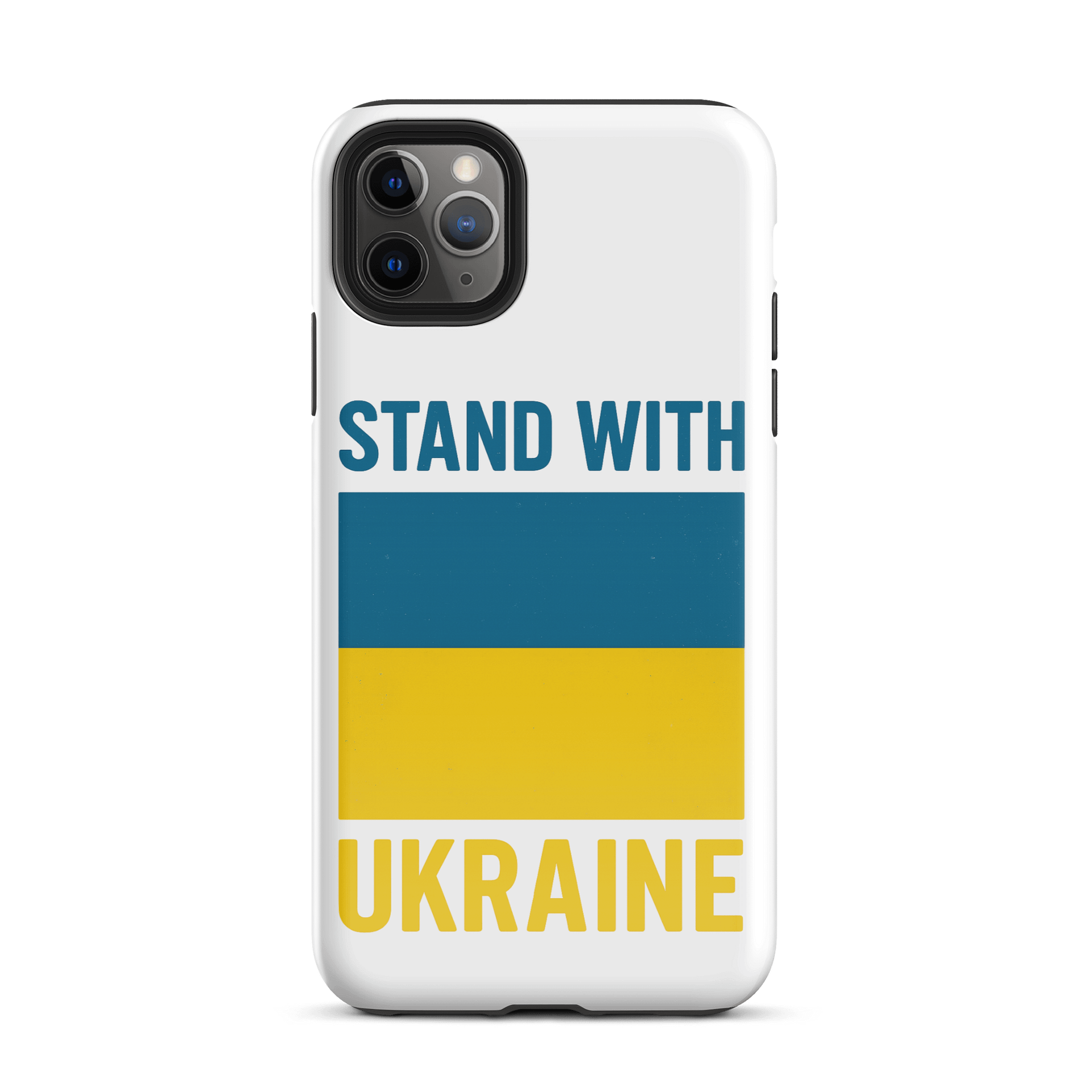 Stand with Ukraine iPhone® Tough Case product image (2)
