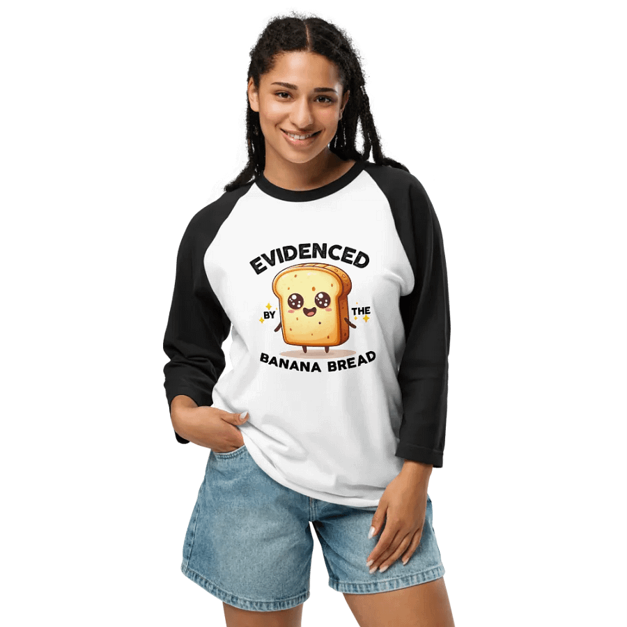 Evidenced by the Banana Bread | Baseball Tee product image (8)