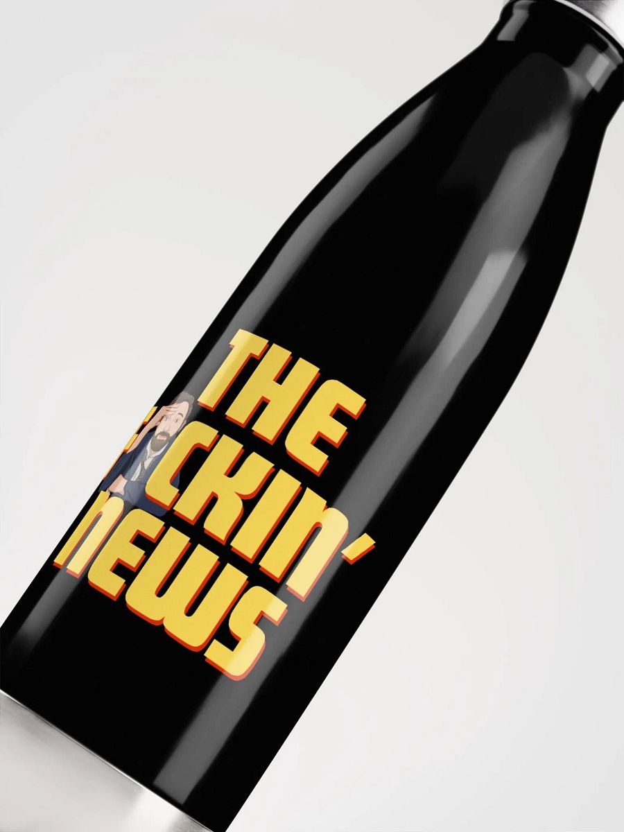 The F*ckin' News Stainless Steel Water Bottle product image (5)