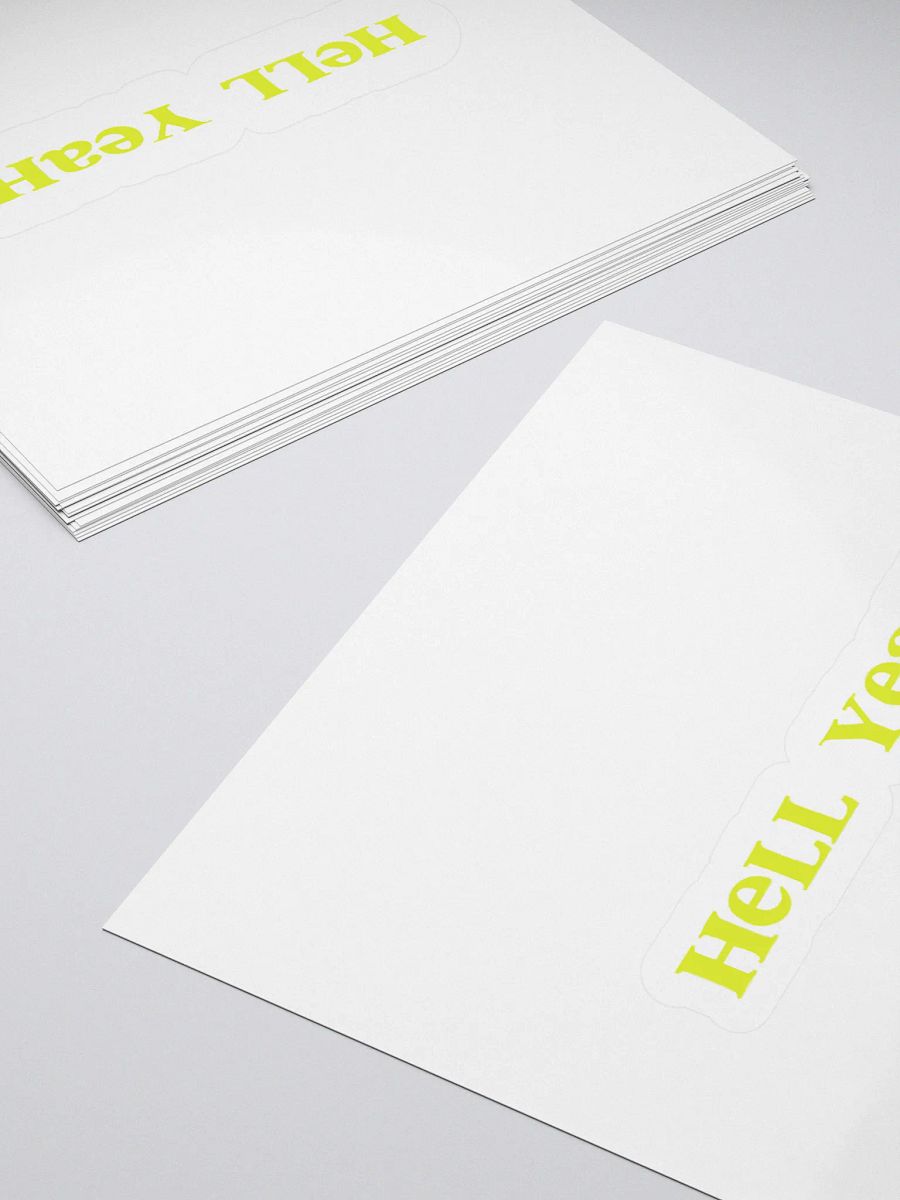 Hell Yeah Sticker (Shrek Version) product image (4)