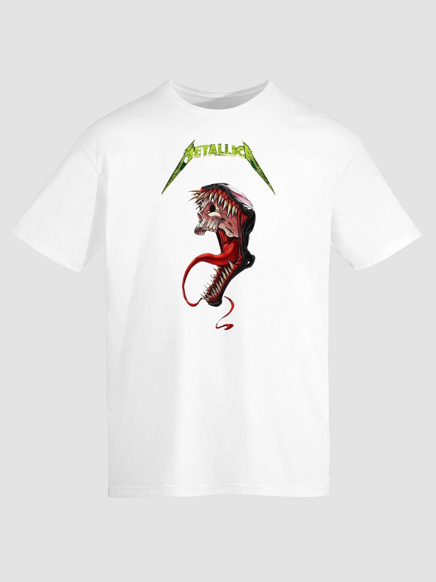 Metallica Venom T-Shirt - Symbiote Skull Mashup product image (6)