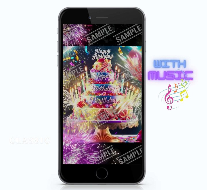 Happy Birthday to you Pop Style E-Card [Instant Download] product image (1)