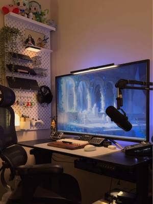 Happy Tuesday! Some setup detail shots here 🎮 Also found this neat wallpaper that’s giving Zelda vibes 🌿🗡️ For more content like this, follow @giosgearguide and explore giosgearguide.com for gear reviews, tech tips, creator tools, resources, and more. 🏷️: zelda, cozy desk, gaming vibes, desktop aesthetic, ambient lighting, fantasy setup, gamer decor, gamer workspace #desksetup #pcsetup #gamingsetup #cozygamingsetup #cozydesk #ambientlighting #deskinspo