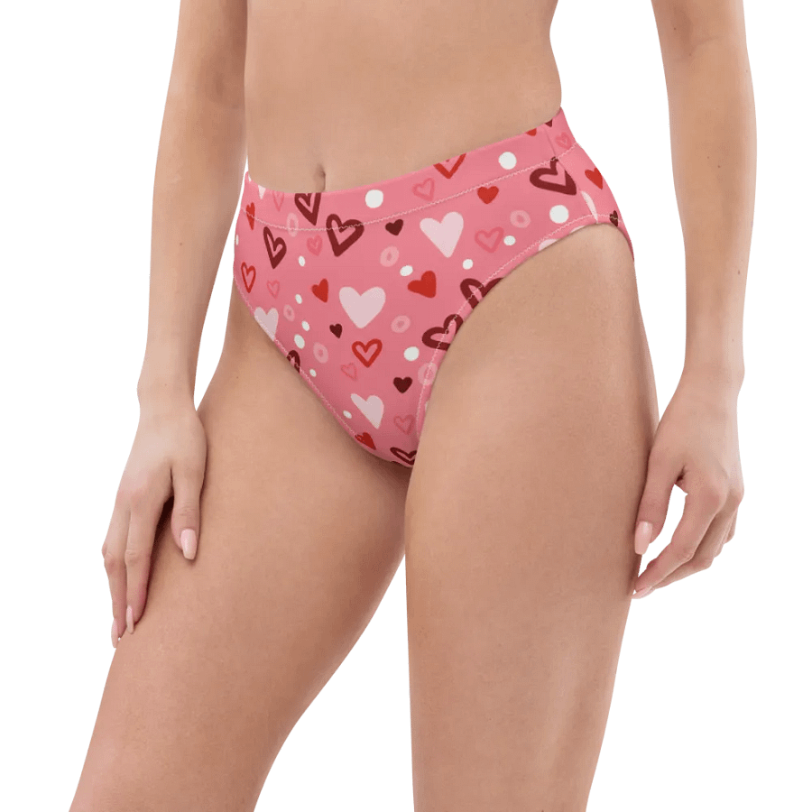 Heart Print Bikini Bottom product image (7)