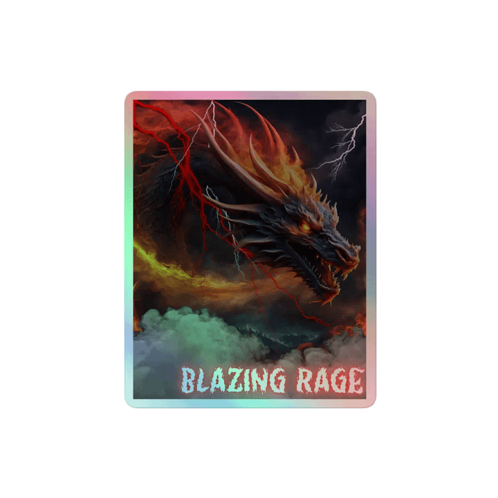 blazing rage sticker product image (2)
