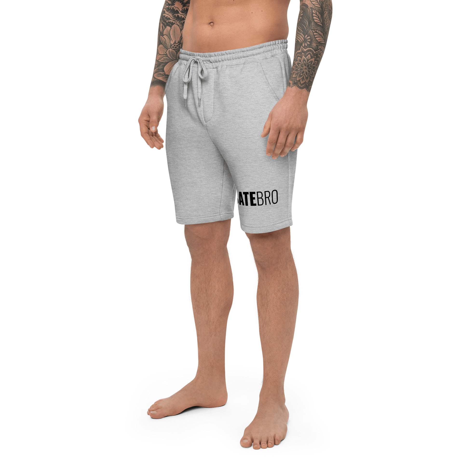 Bate Bro Gym Shorts (Black Logo) product image (2)