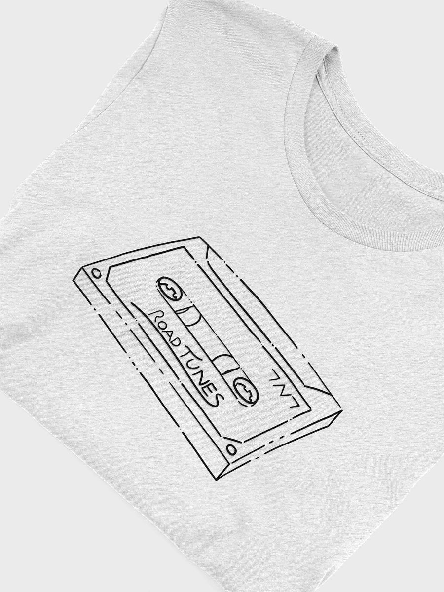Road Tunes Cassette (White) - Bella+Canvas Supersoft T-Shirt product image (42)